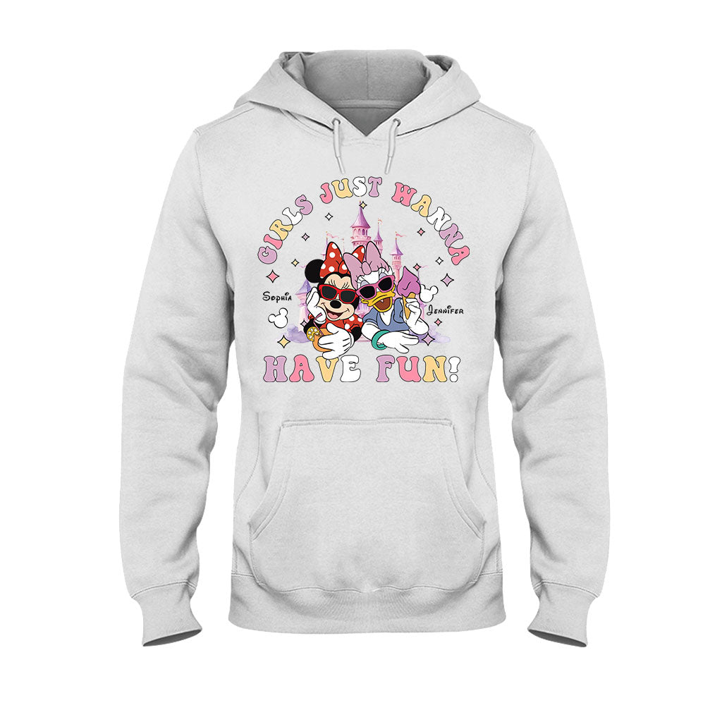 Personalized Girls Just Wanna Have Fun T-shirt & Hoodie for Kids T-shirt & Hoodie GradoCreations