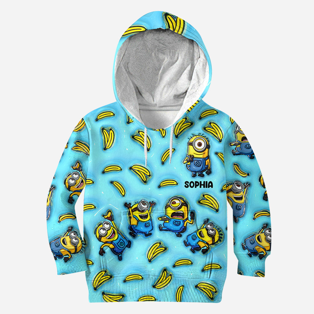 Personalized Minion All Over Shirt Custom Name Birthday Gift All Over Shirt GradoCreations