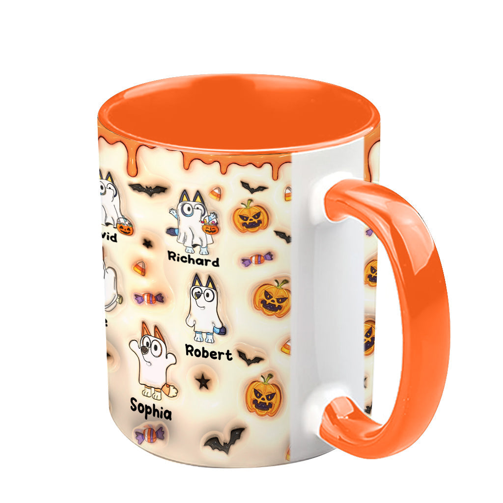 Personalized Booey Mum Accent Mug Custom Name Gift for Mom Accent Mug GradoCreations