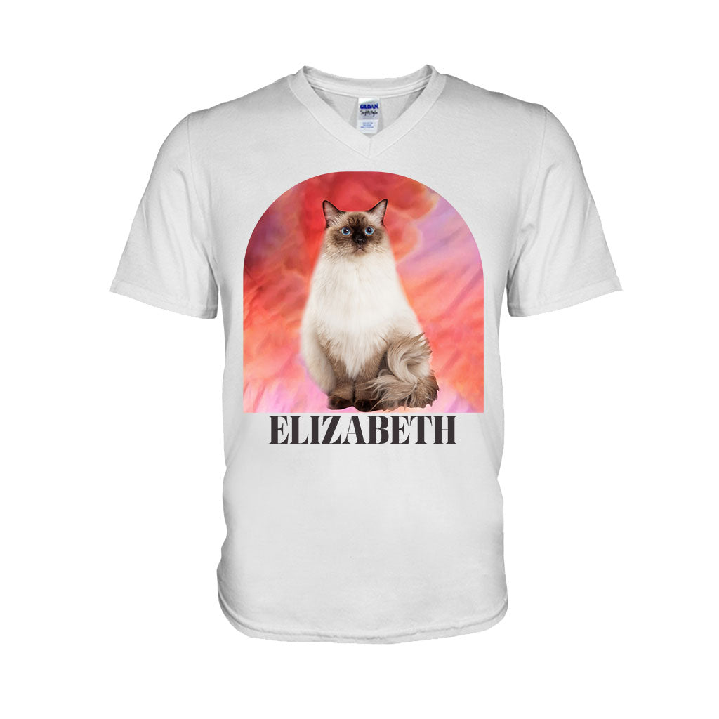 Personalized Cat T-Shirt & Hoodie Custom Name Gift for Cat Lovers T-shirt & Hoodie GradoCreations