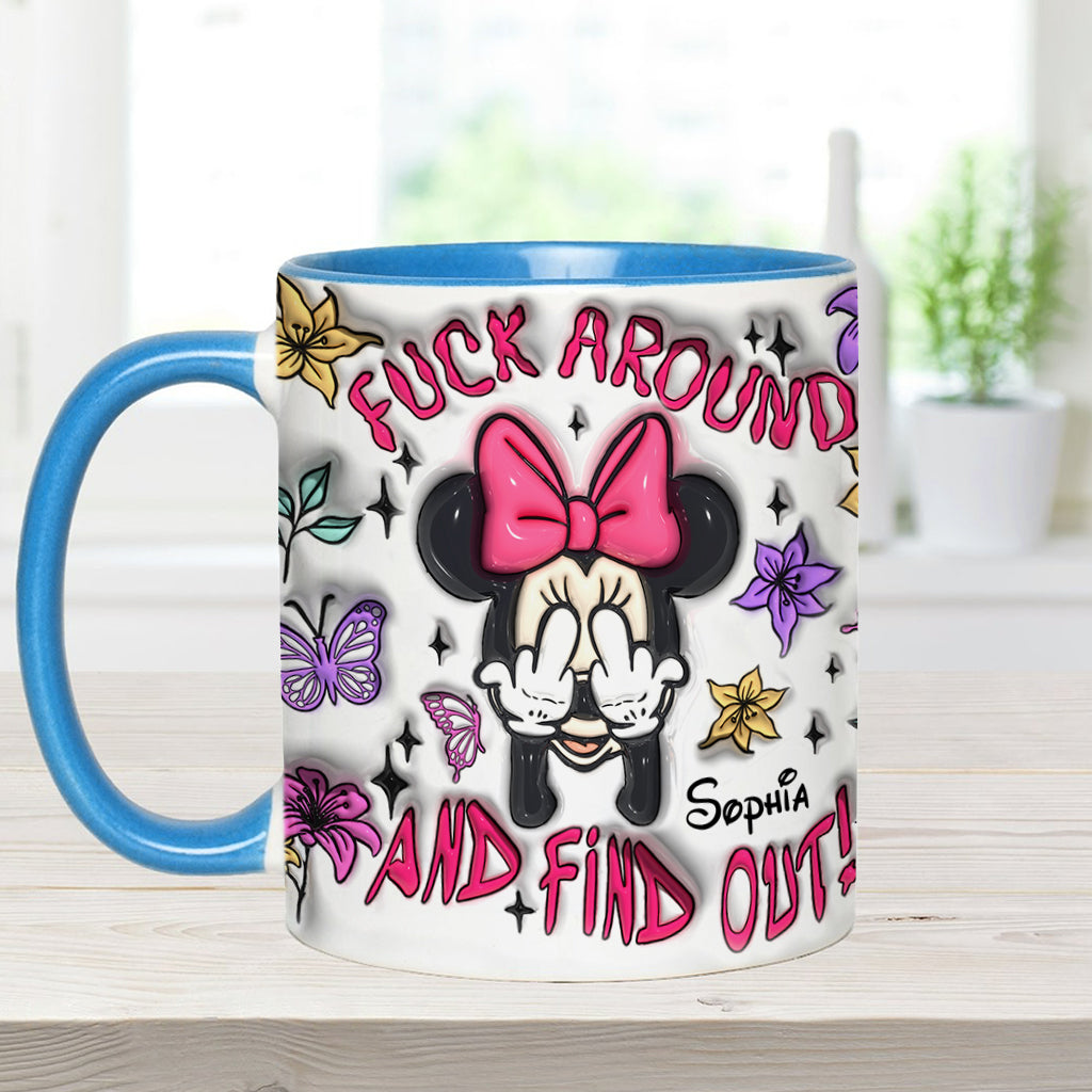 Personalized Ceramic Accent Mug with Playful Design for Birthdays and Graduations Accent Mug GradoCreations
