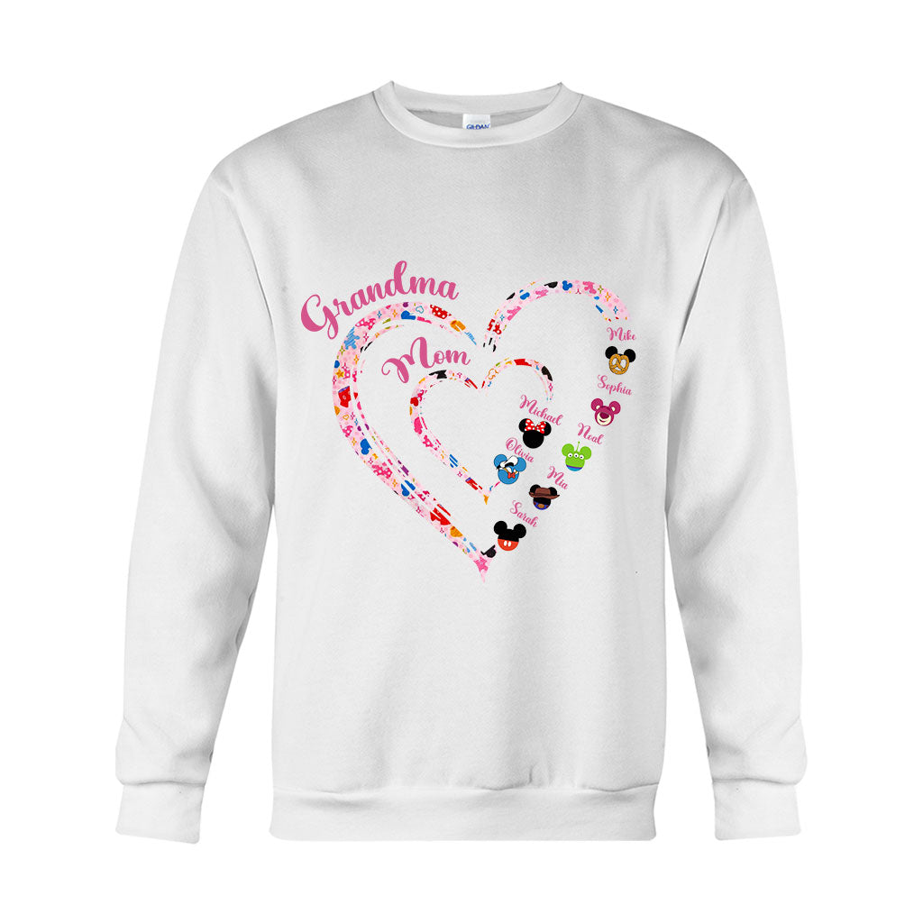 Personalized Grandma Mouse T-shirt & Hoodie Gift for Mother's Day T-shirt & Hoodie GradoCreations