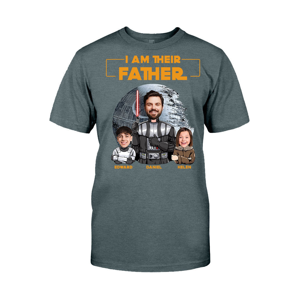 Custom I Am Their Father T-shirt & Hoodie Gift for Dad T-shirt & Hoodie GradoCreations