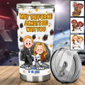 Personalized Star Wars Tumbler with Custom Names for Couples Tumbler GradoCreations