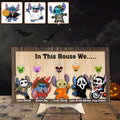 Personalized 2 Layered Wood Sign Custom Ohana Home Decor Gift 2 Layered Wood Sign GradoCreations