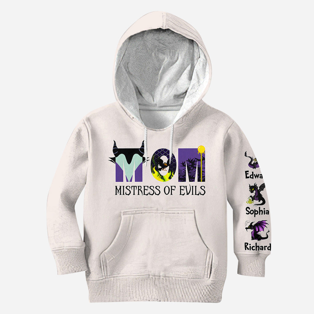 Personalized Mistress of Evils All Over Shirt for Mom - Custom Design Gift All Over Shirt GradoCreations