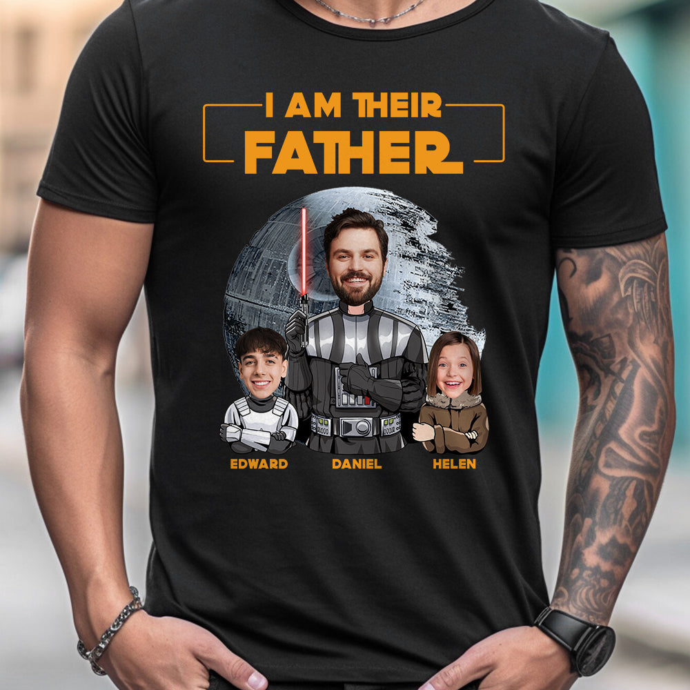 Custom I Am Their Father T-shirt & Hoodie Gift for Dad T-shirt & Hoodie GradoCreations