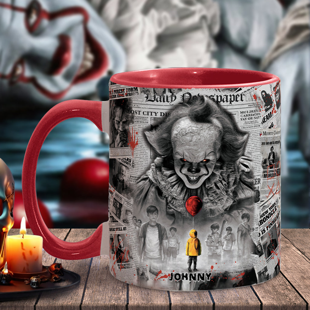 Personalized Horror Movie Accent Mug Custom Gift for Fans Accent Mug GradoCreations