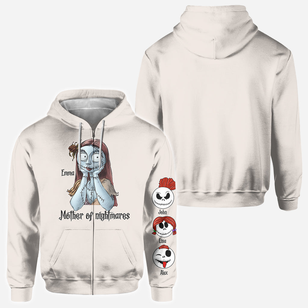 Personalized Nightmare-Themed All Over Shirt for Mom | Unique Gift All Over Shirt GradoCreations