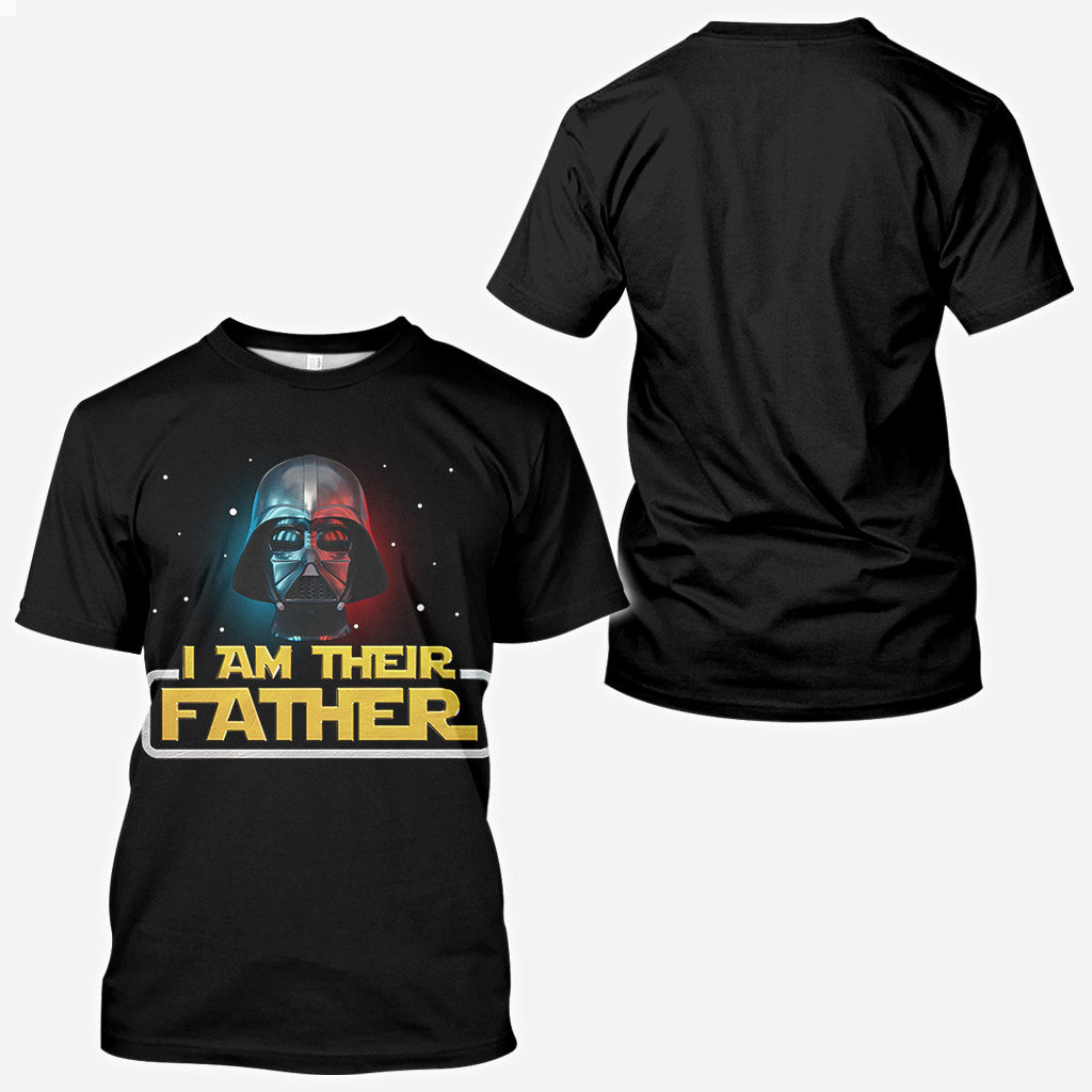 Personalized I Am Your Father All Over Shirt Custom Names Gift for Dad All Over Shirt GradoCreations