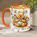 Personalized Mama Bear Accent Mug Custom Name Gift for Mom Accent Mug GradoCreations