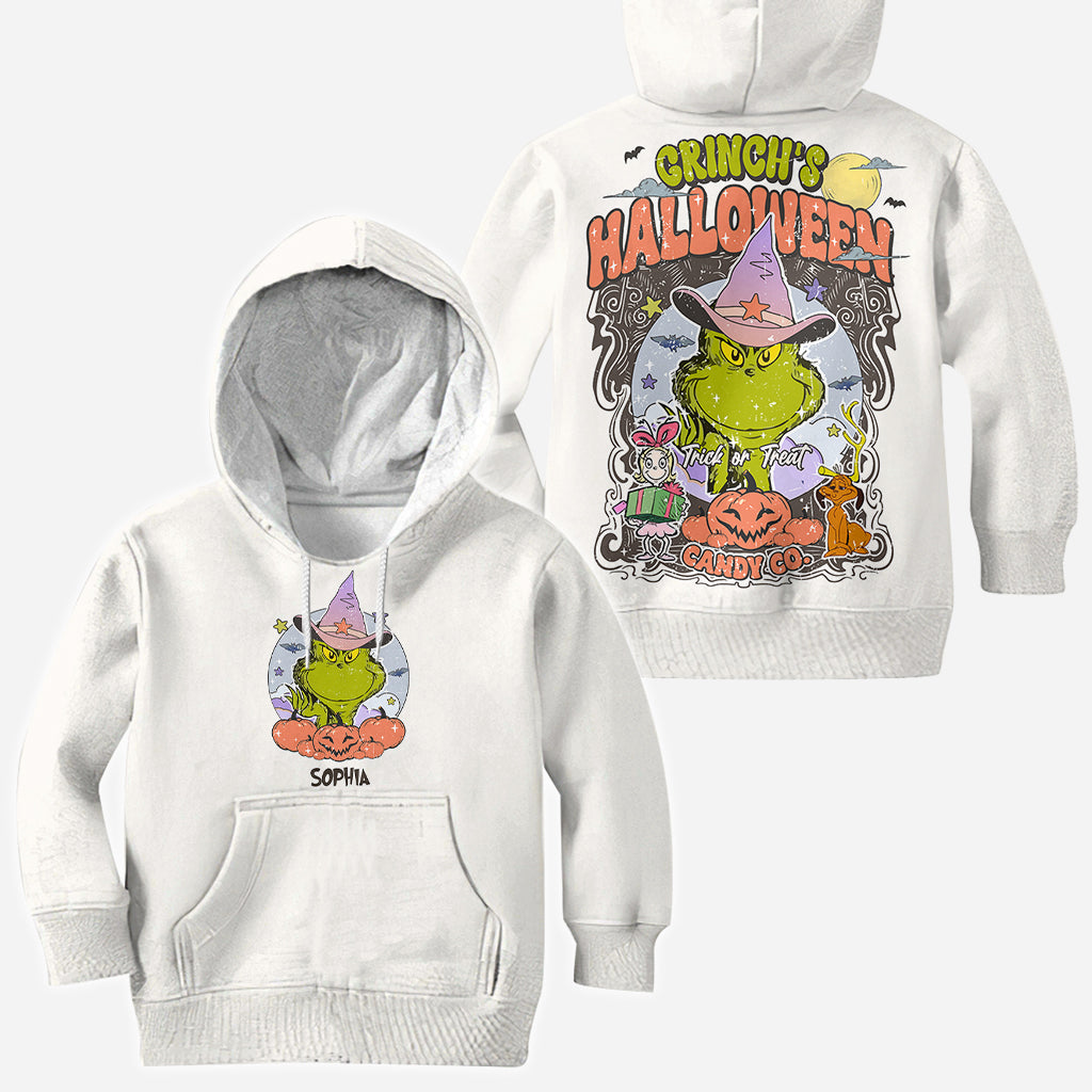 Personalized Grinch Halloween All Over Shirt Fun Costume Gift All Over Shirt GradoCreations