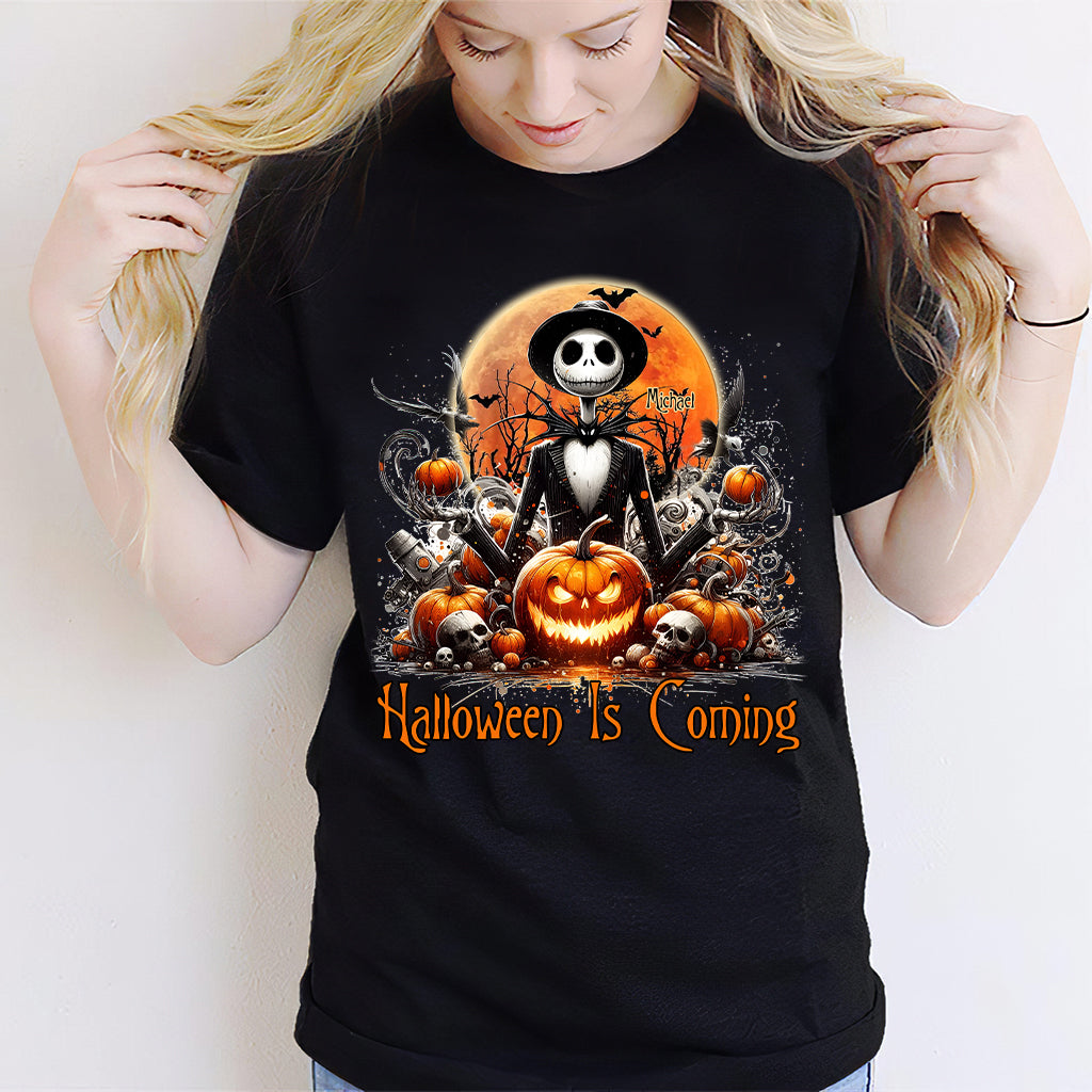 Personalized Halloween T-shirt & Hoodie with Spooky Design T-shirt & Hoodie GradoCreations