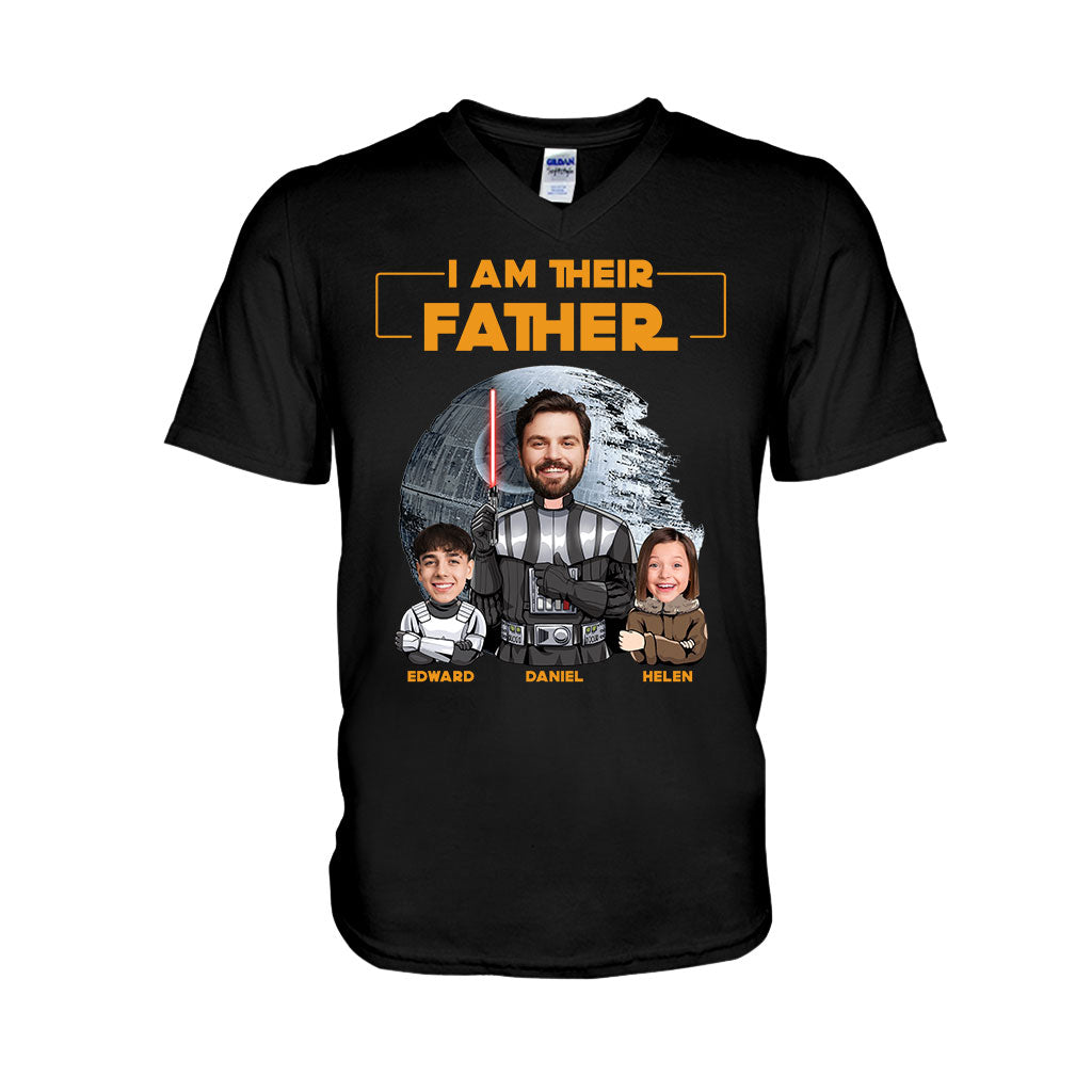 Custom I Am Their Father T-shirt & Hoodie Gift for Dad T-shirt & Hoodie GradoCreations