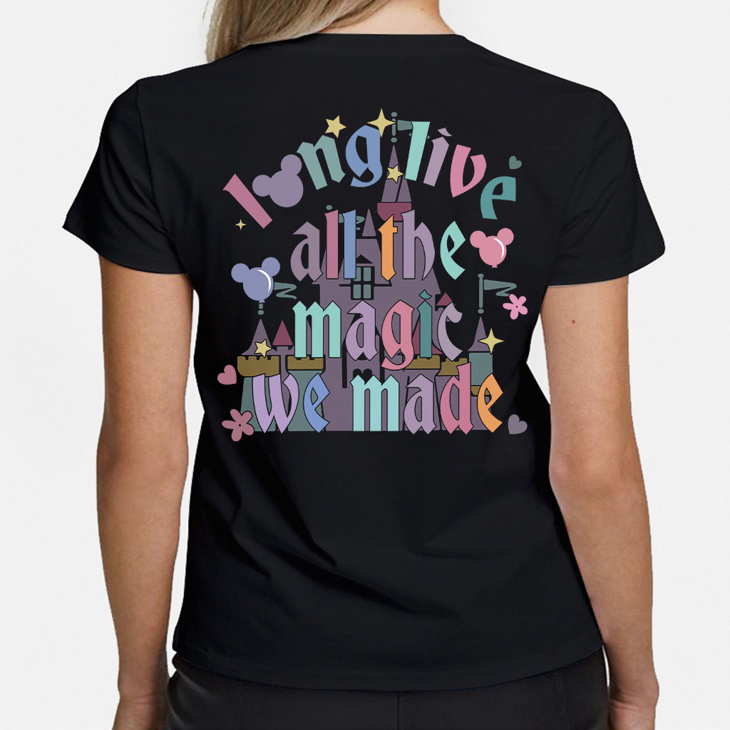 Long Live All The Magic We Made - Personalized Mouse T-shirt And Hoodie T-shirt And Hoodie GradoCreations