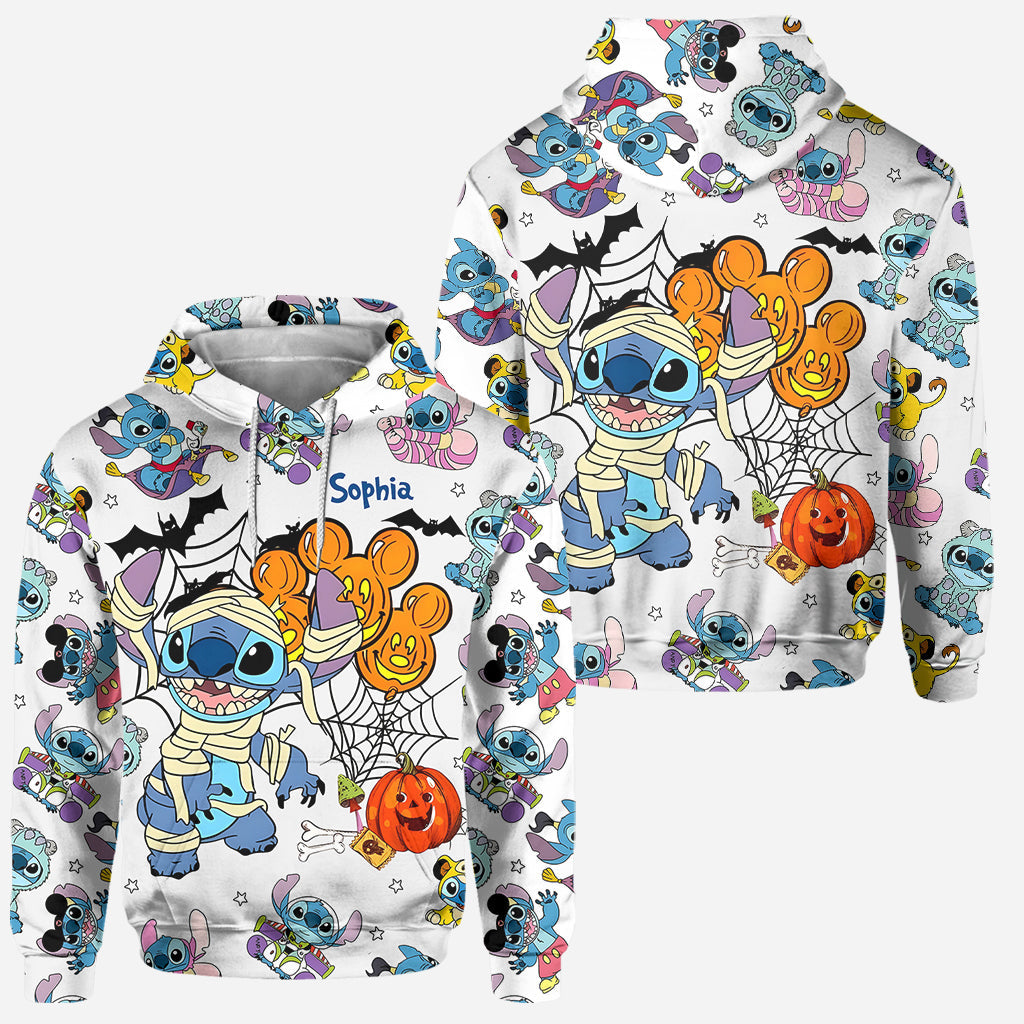 Personalized Ohana Hoodie and Leggings Set for Kids | Custom Name Hoodie & Leggings GradoCreations