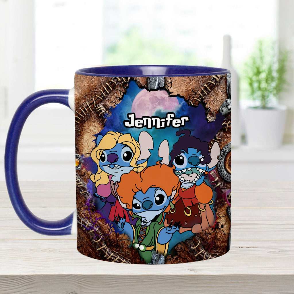 Personalized Hocus Pocus Accent Mug Custom Name Gift for Halloween Accent Mug GradoCreations
