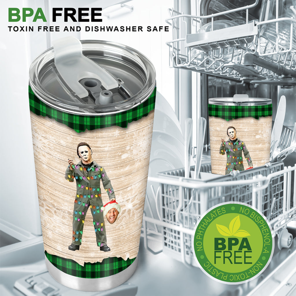 Personalized Horror Character Tumbler Fun Gift for Halloween Tumbler GradoCreations