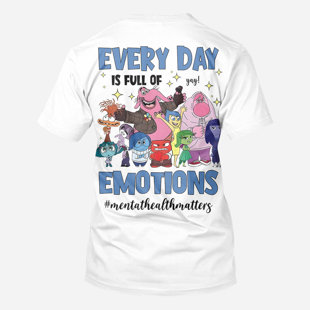 Personalized Emotional Expressions All Over Shirt for Kids | Back to School Gift All Over Shirt GradoCreations