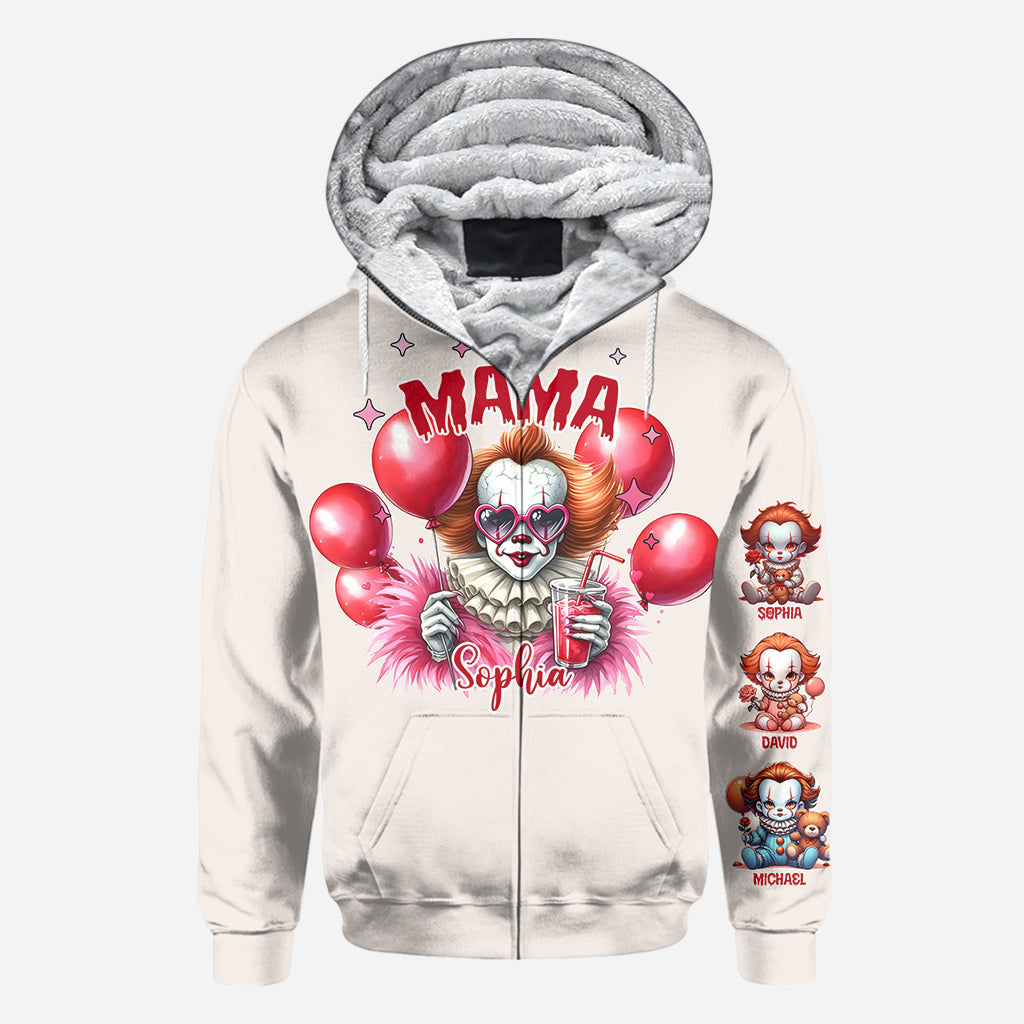 Personalized Scary Mama All Over Shirt Custom Name Gift All Over Shirt GradoCreations