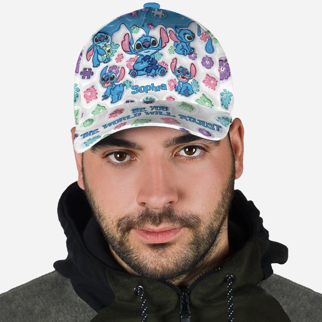 Personalized Autism Awareness Classic Cap Custom Name Gift Classic Cap GradoCreations