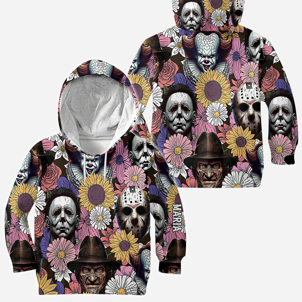 Personalized Horror Themed All Over Shirt Custom Design Gift All Over Shirt GradoCreations