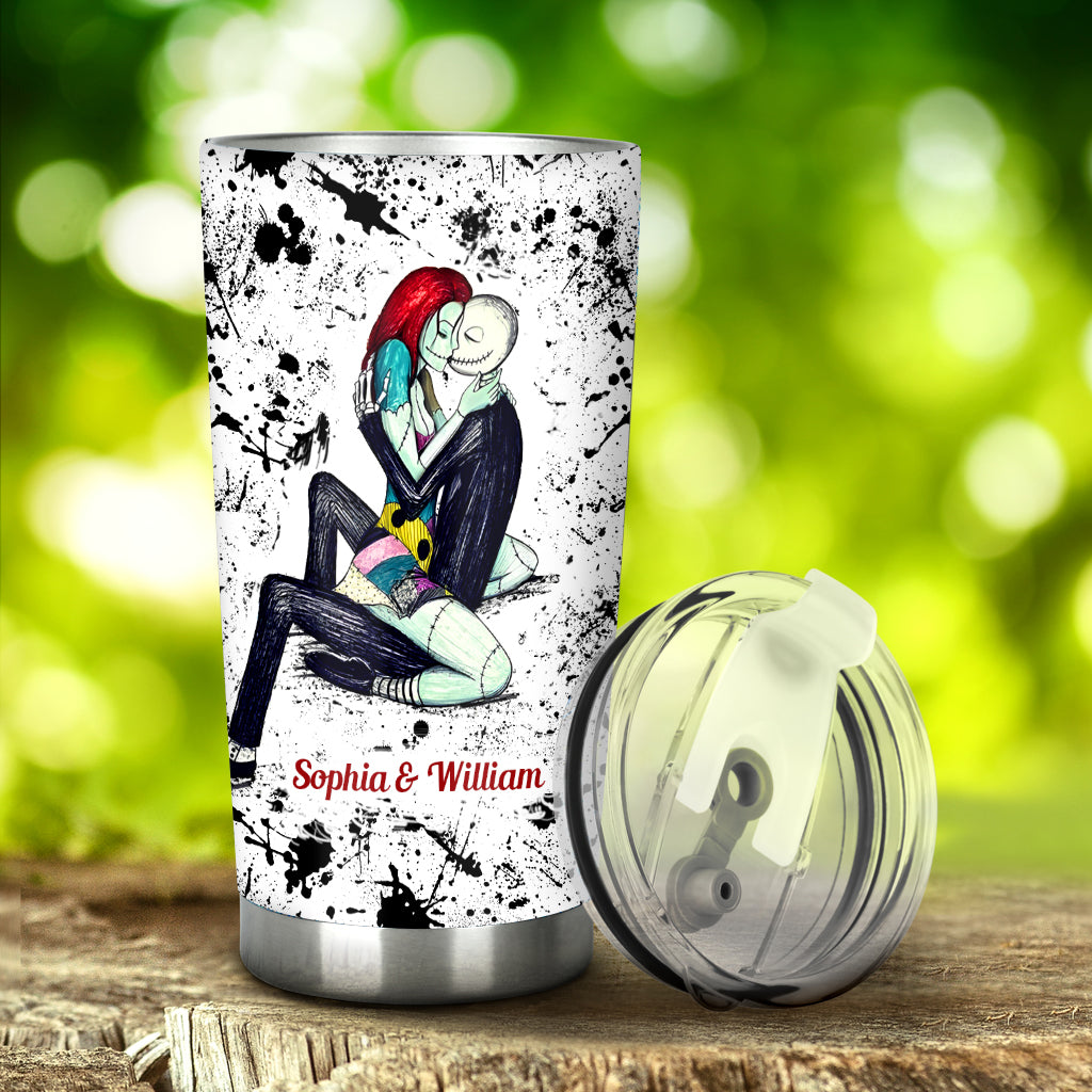 Personalized Nightmare Tumbler Custom Name Gift for Couple Tumbler GradoCreations