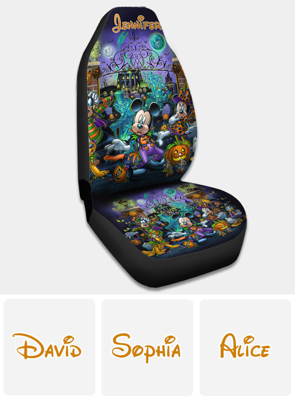 Personalized Mouse-Themed Car Seat Covers for Kids | GradoCreations Seat Covers GradoCreations