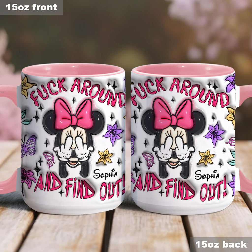 Personalized Ceramic Accent Mug with Playful Design for Birthdays and Graduations Accent Mug GradoCreations