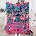 Personalized Ohana Blanket Custom Name Christmas Gift Blanket GradoCreations