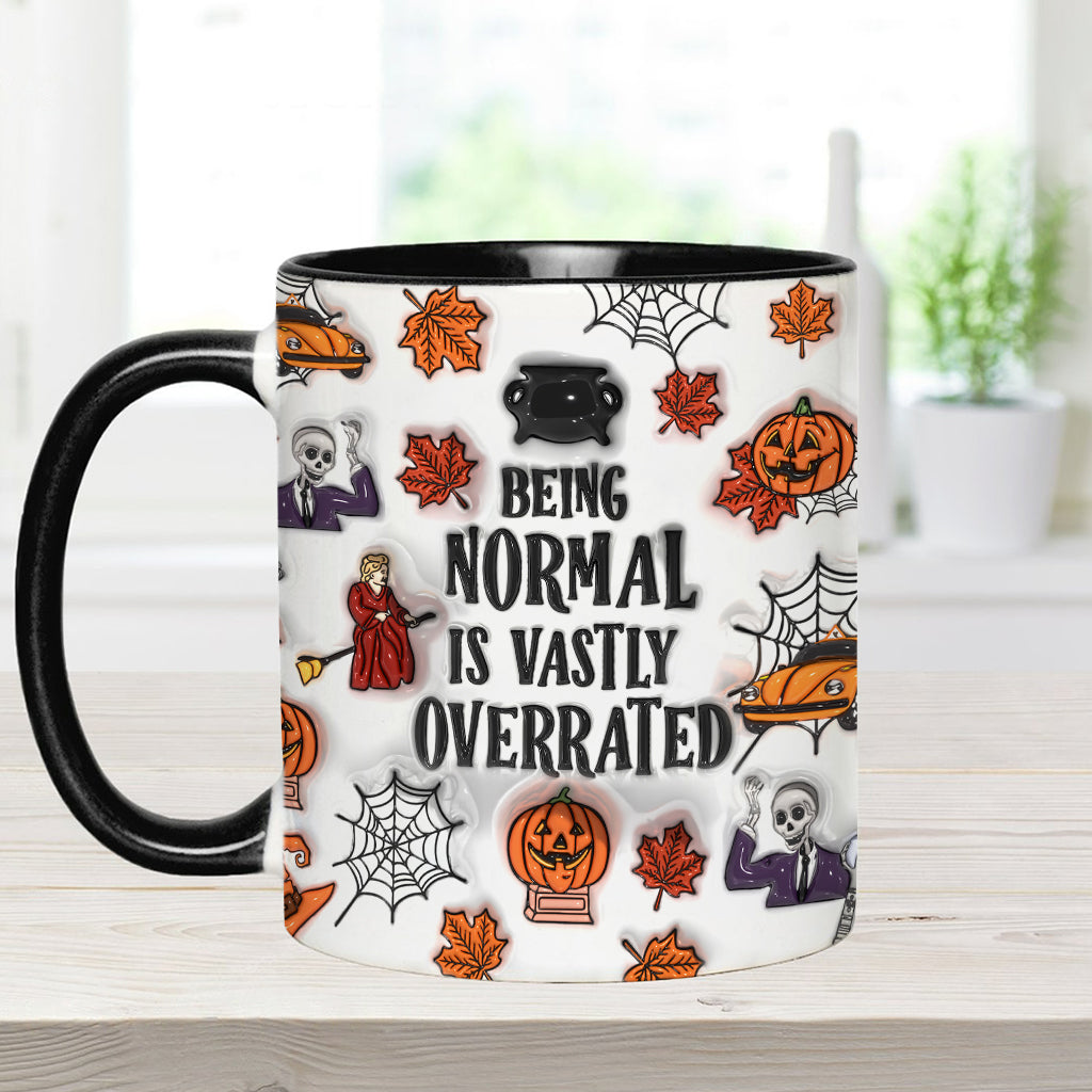 Personalized Halloween Accent Mug Custom Name Gift Idea Accent Mug GradoCreations