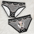 Personalized Lace Border Women Briefs Custom Name Gift Lace Border Women Briefs GradoCreations
