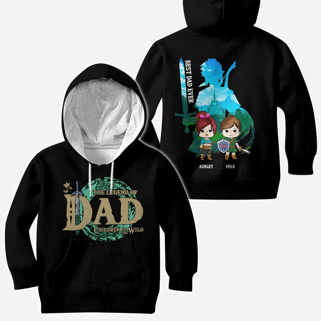 Personalized All Over Shirt The Legend of Dad/Mom Gift Idea All Over Shirt GradoCreations