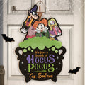 Personalized Hocus Pocus Wood Sign Custom Family Name Gift Wood Sign GradoCreations