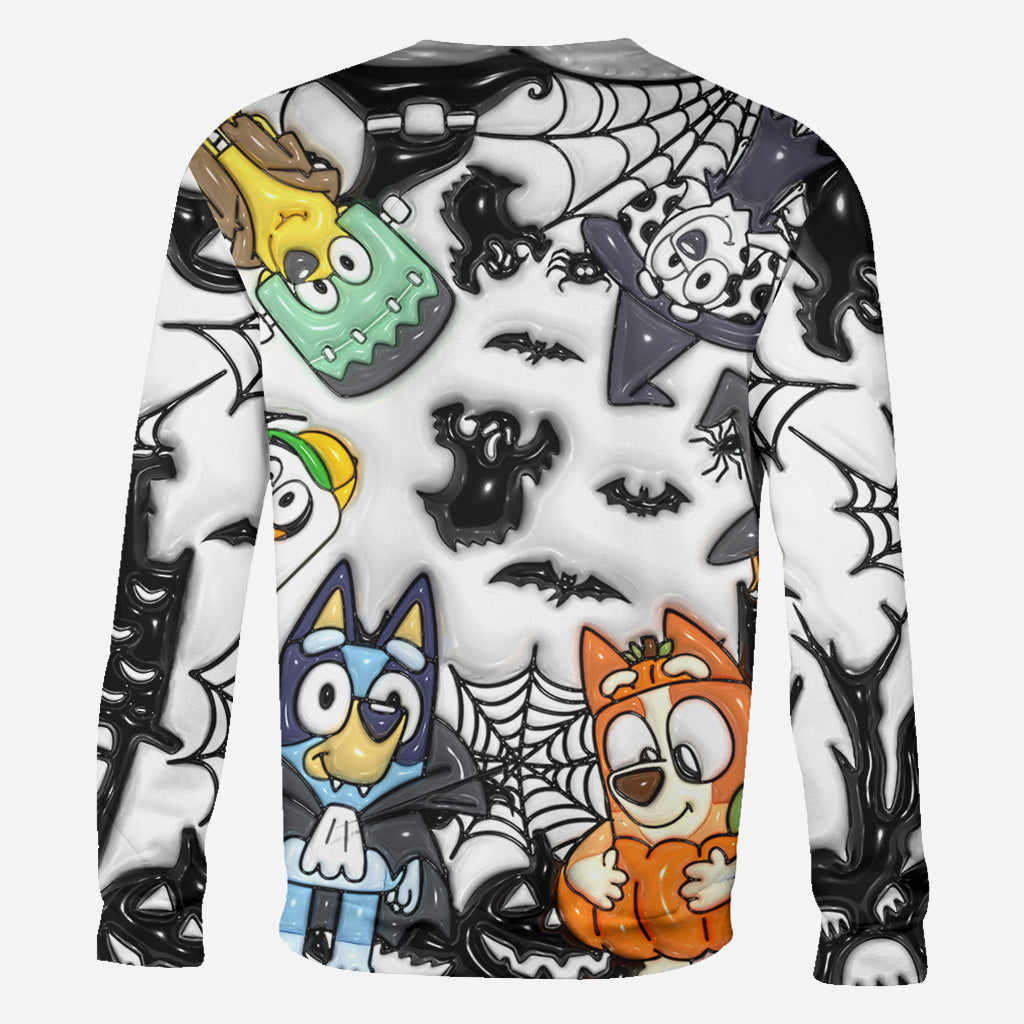 Personalized Halloween All-Over Shirt Custom Name Gift for Kids All Over Shirt GradoCreations
