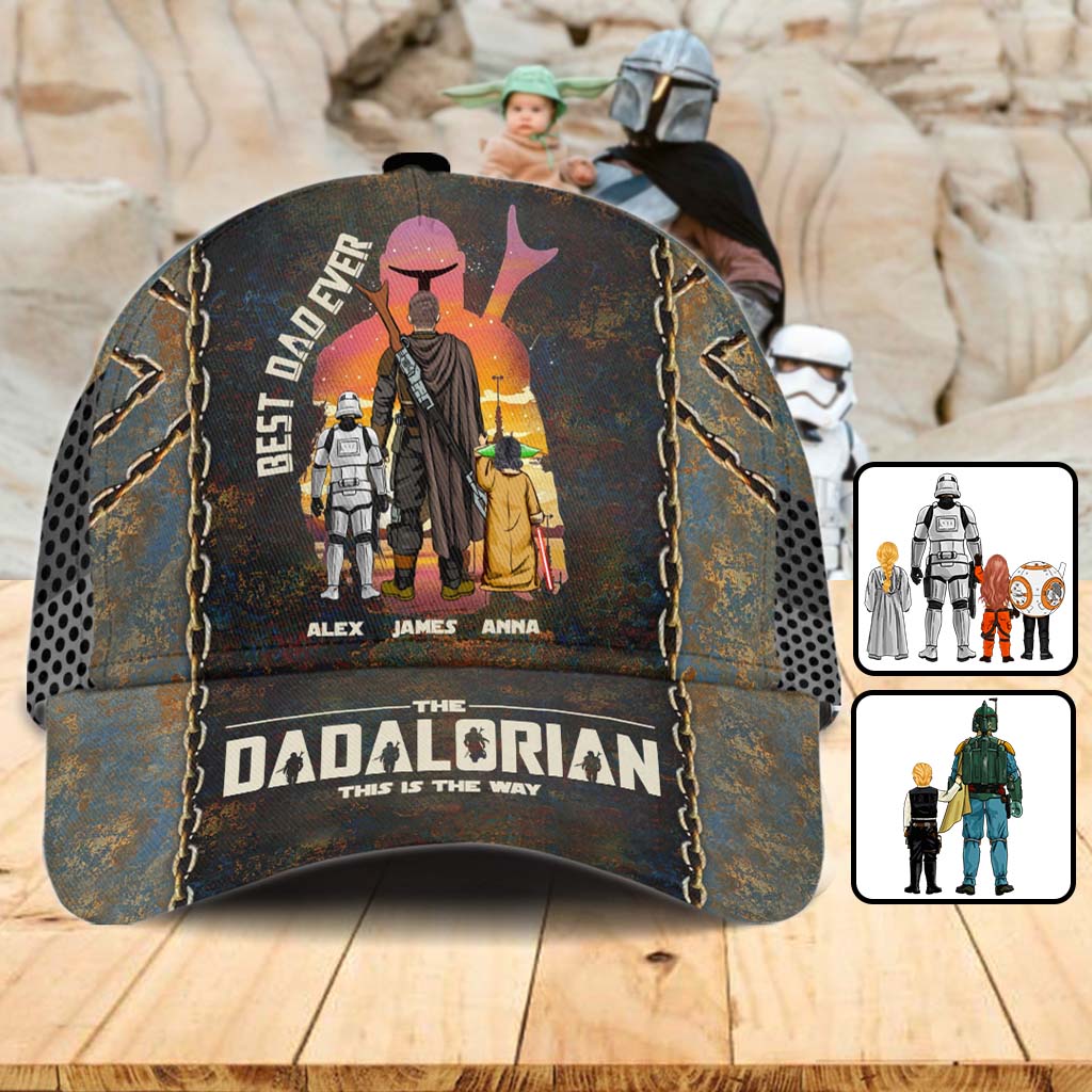 Personalized Classic Cap Best Dad Ever Star Wars Gift Classic Cap GradoCreations