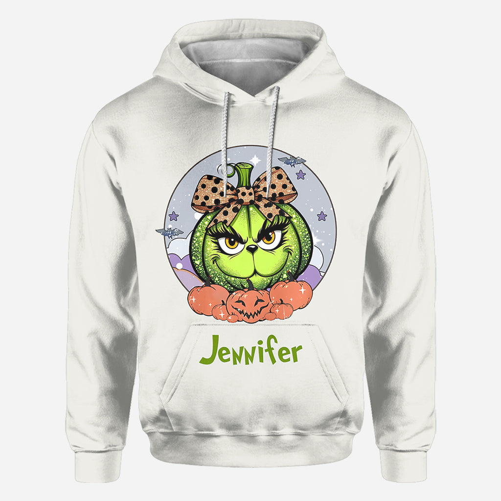 Personalized Christmas All-Over Shirt Cute Pumpkin Design Gift All Over Shirt GradoCreations