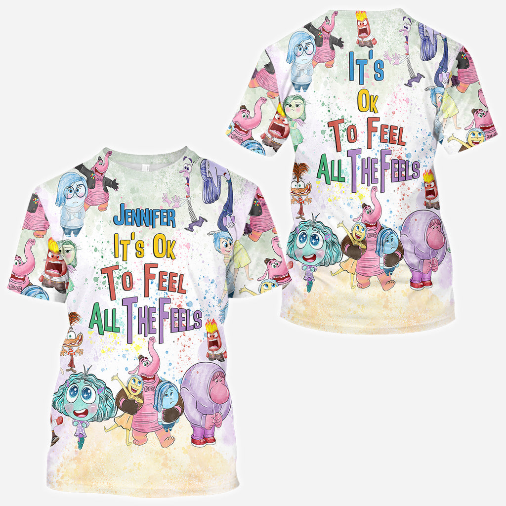 Personalized All Over Shirt Custom Name Perfect Gift for Birthday & Graduation All Over Shirt GradoCreations