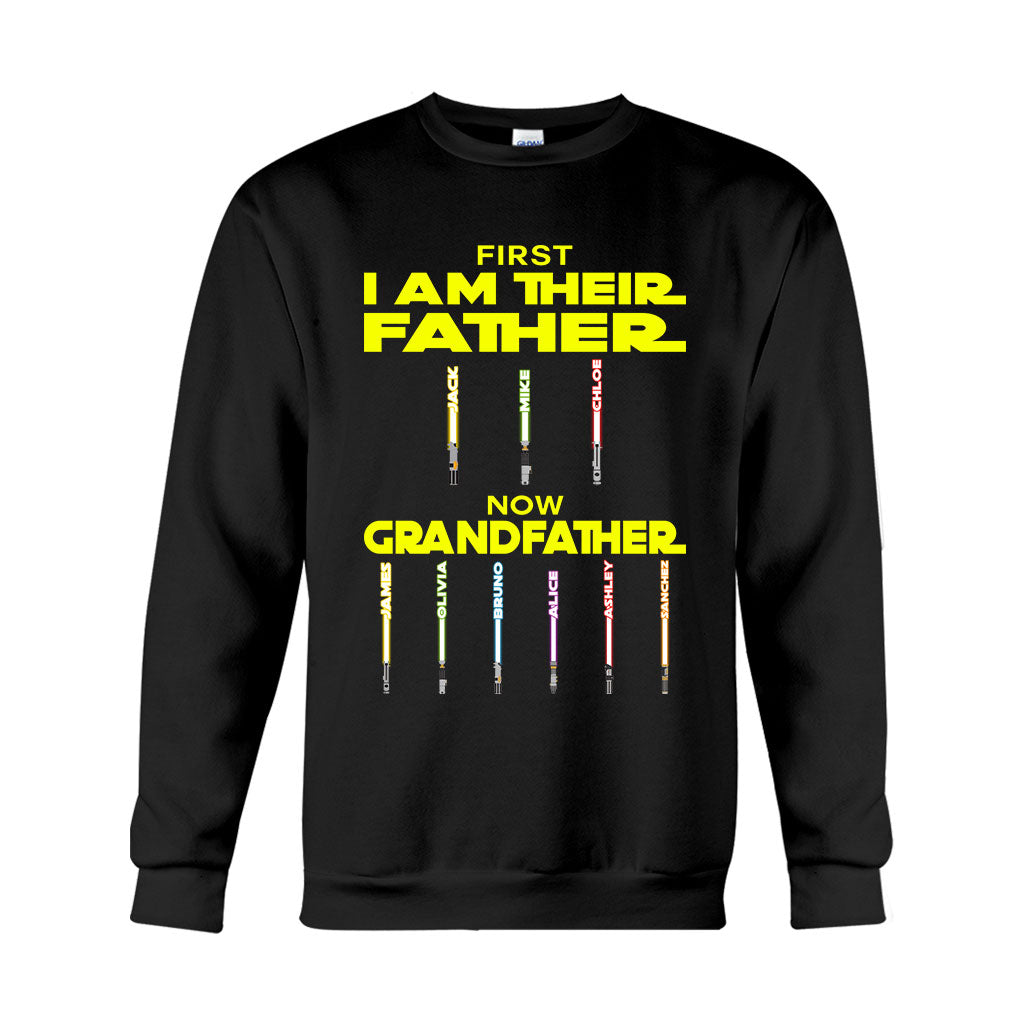 Personalized Star Wars Father Grandfather T-Shirt & Hoodie Gift T-shirt & Hoodie GradoCreations
