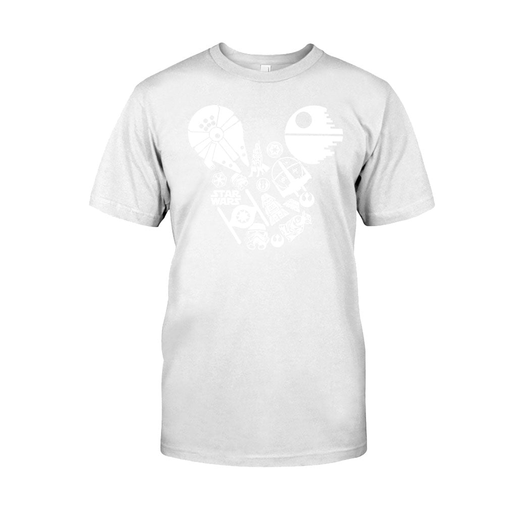 Personalized Star Wars Mouse Ears T-shirt & Hoodie Gift for Fans T-shirt & Hoodie GradoCreations
