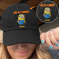 Personalized One In A Minion Embroidered Cap Gift for Kids Embroidered Classic Cap GradoCreations