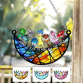 Personalized Window Hanging Suncatcher Ornament for Home Decor Window Hanging Suncatcher Ornament GradoCreations