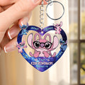 Customizable Ohana Keychain for Grandma - Family Gift Keychain GradoCreations