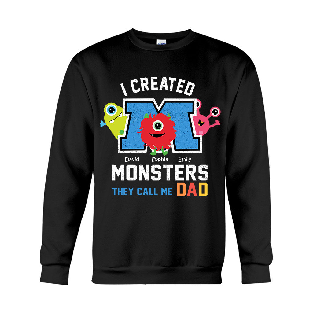 Personalized Father's Day T-shirt with Custom Names | Unique Dad Gift T-shirt & Hoodie GradoCreations