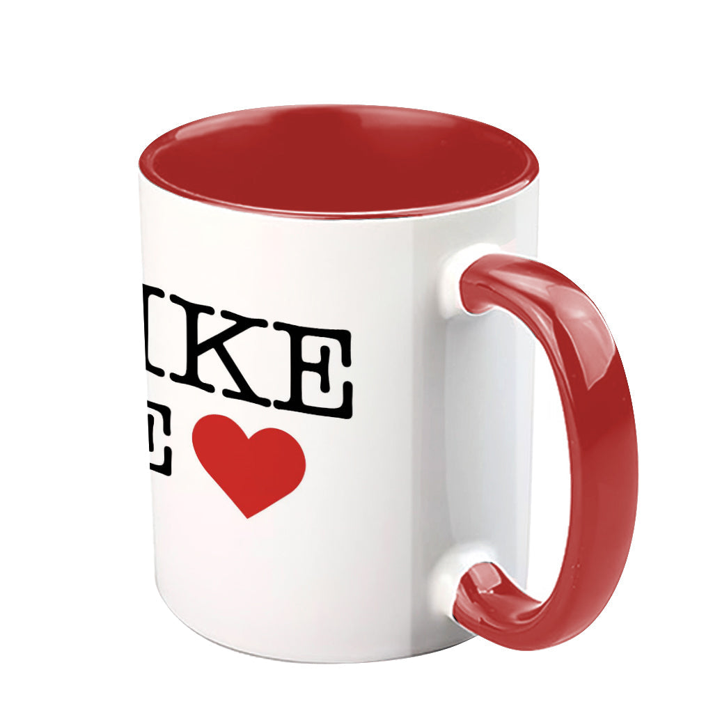 Personalized Accent Mug I Like Me Custom Photo Gift Accent Mug GradoCreations