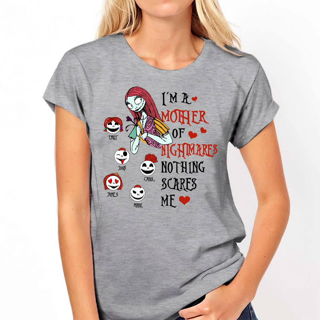 Personalized Nightmare T-shirt and Hoodie Gift for Dad | Halloween & Father's Day T-shirt & Hoodie GradoCreations