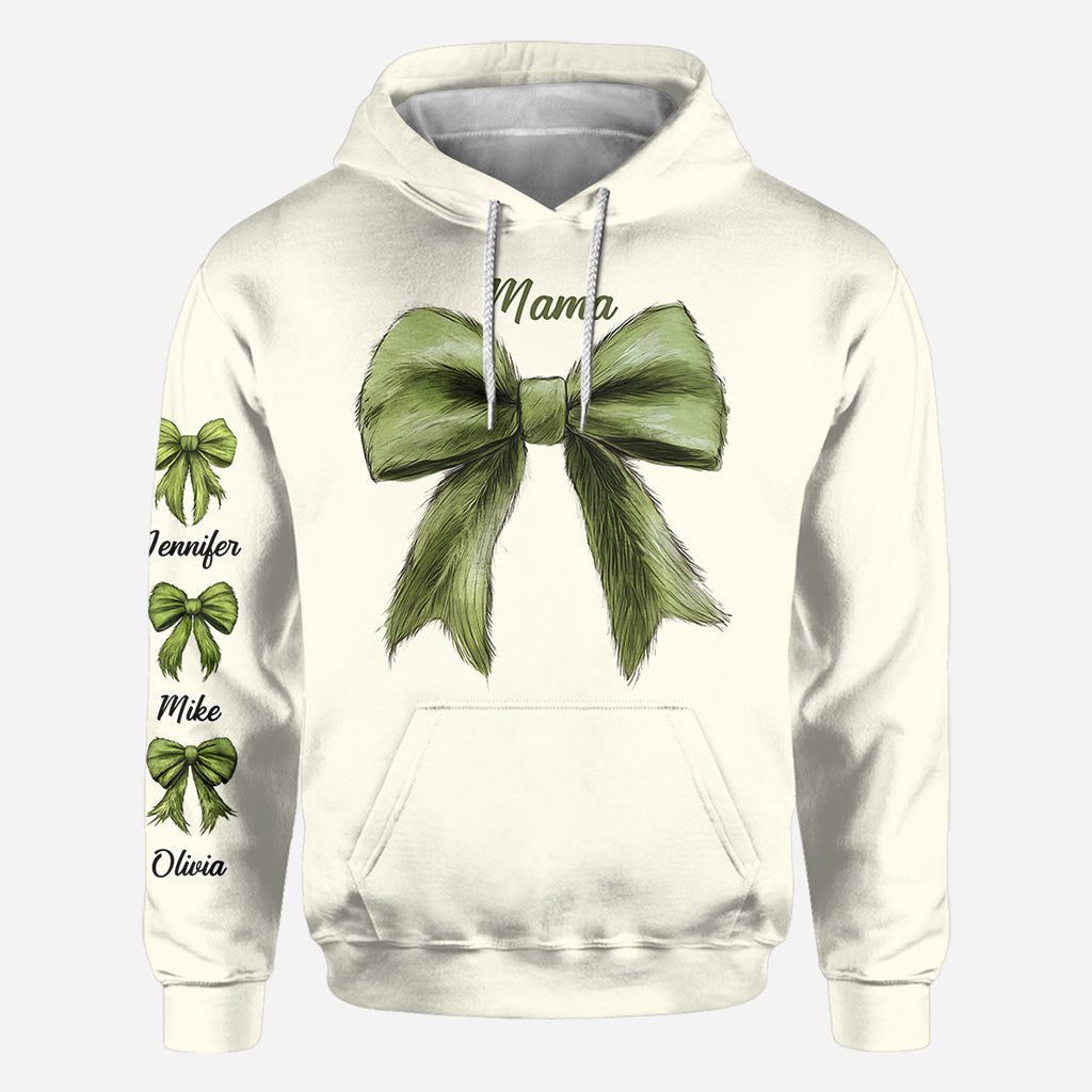 Personalized Mama Christmas All Over Shirt Custom Family Gift All Over Shirt GradoCreations