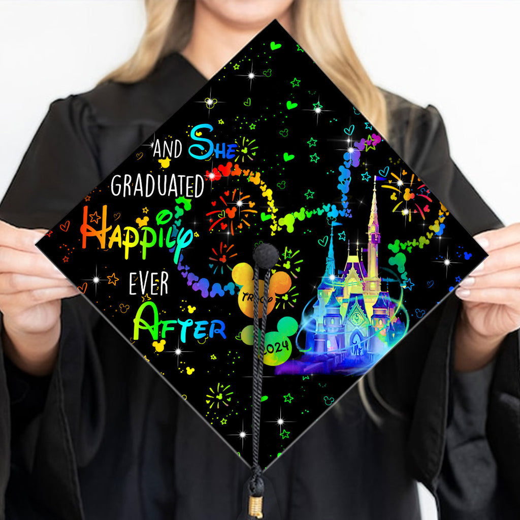 Personalized Graduation Cap Topper Custom Design Gift for Her Cap Topper GradoCreations