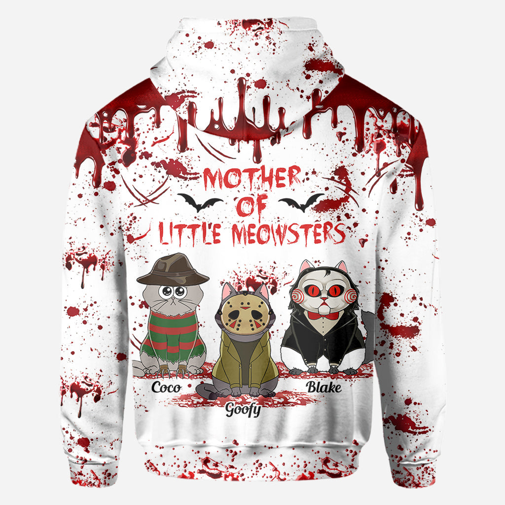 Personalized Cat Themed All-Over Print Shirt for Cat Lovers All Over Shirt GradoCreations