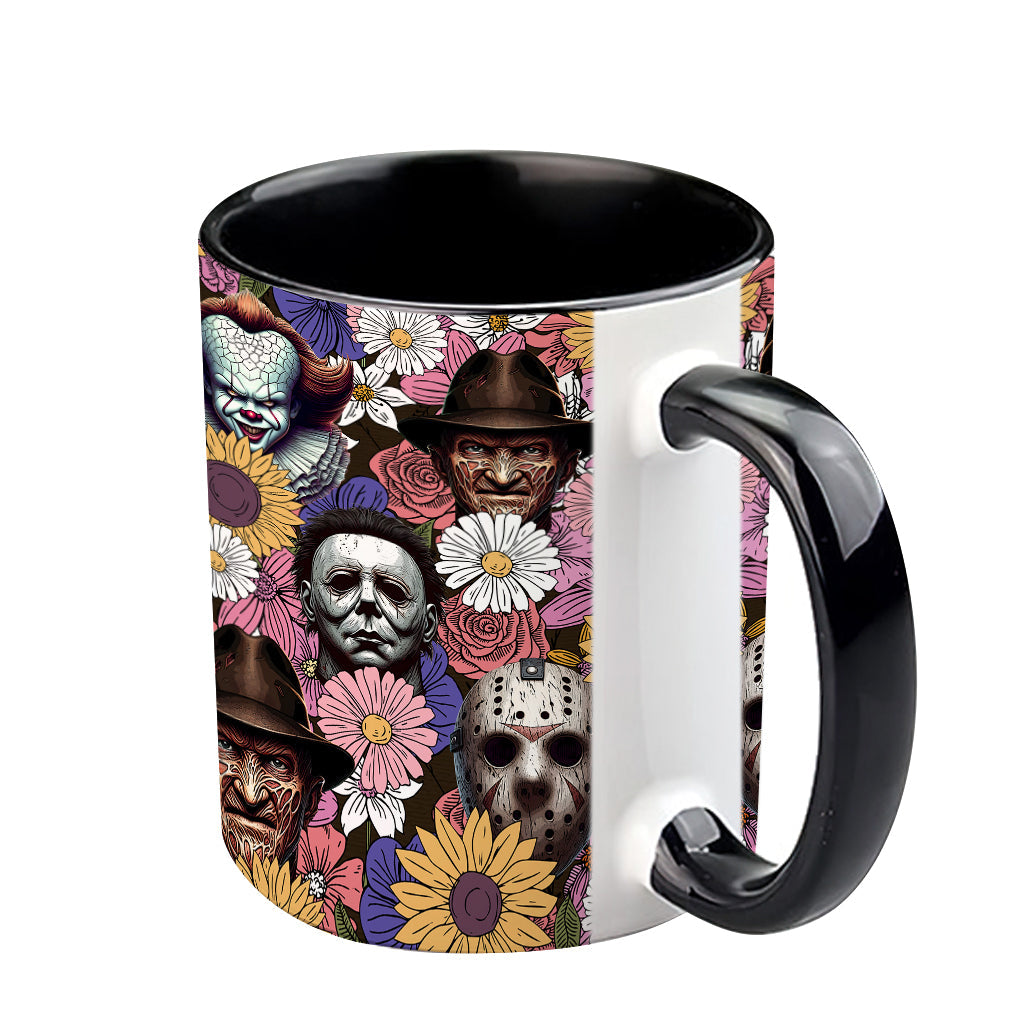 Personalized Horror Movie Accent Mug with Custom Name Gift Accent Mug GradoCreations